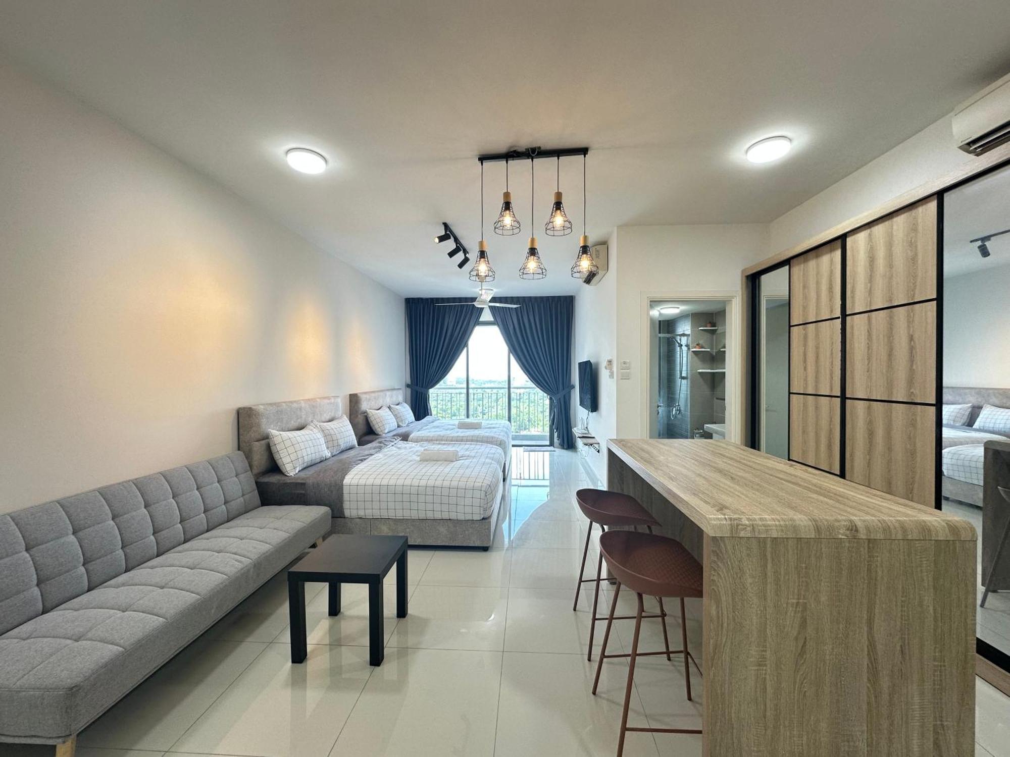 Teega Suites Puteriharbour By Wp Homestay Johor Bahru Zimmer foto