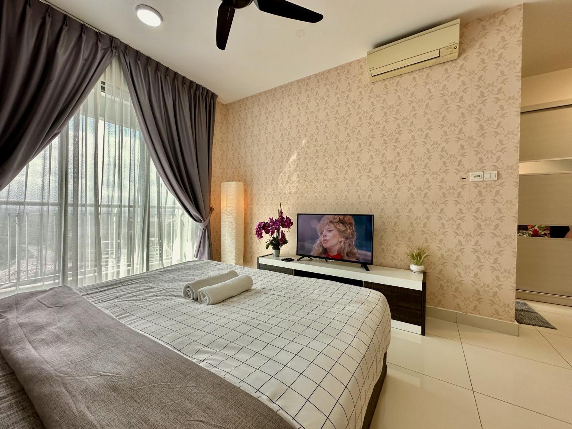 Teega Suites Puteriharbour By Wp Homestay Johor Bahru Zimmer foto