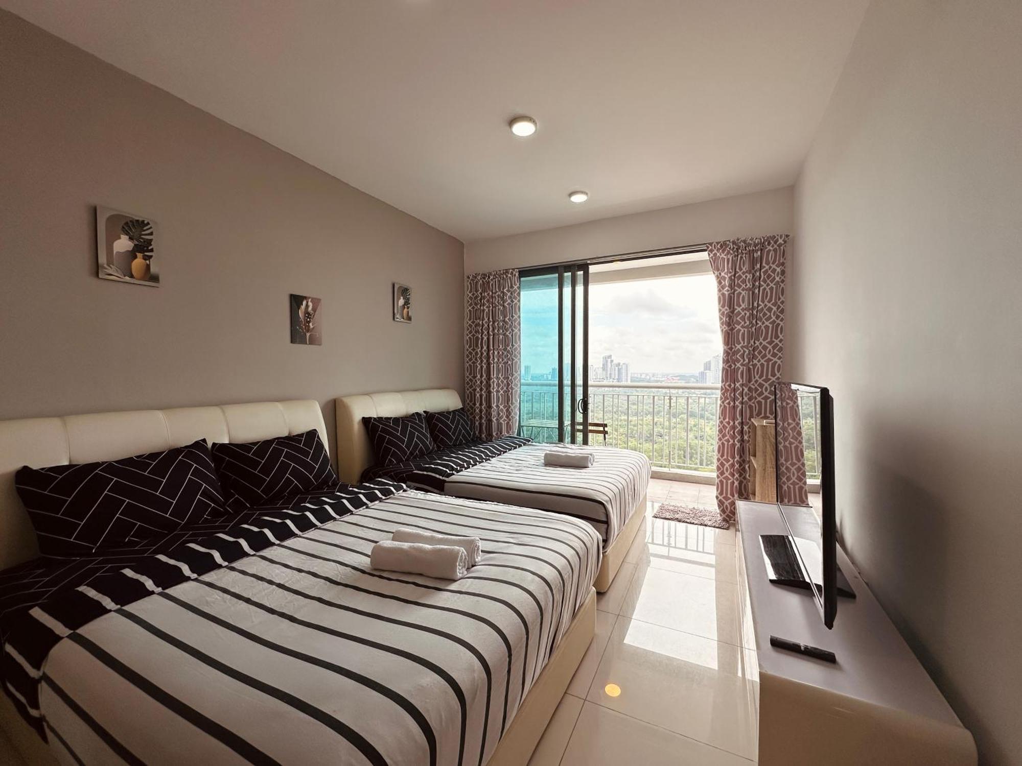 Teega Suites Puteriharbour By Wp Homestay Johor Bahru Zimmer foto