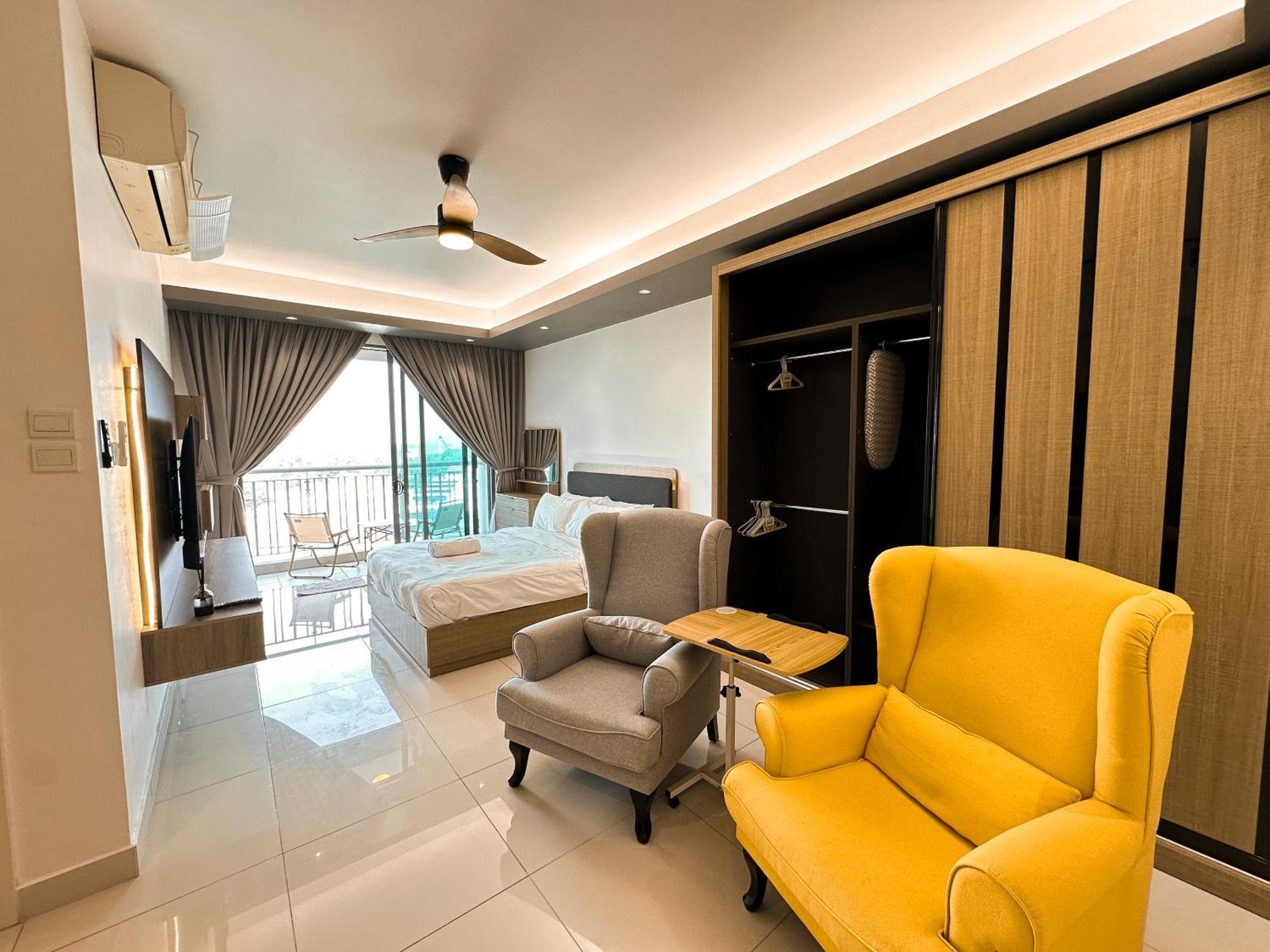Teega Suites Puteriharbour By Wp Homestay Johor Bahru Zimmer foto